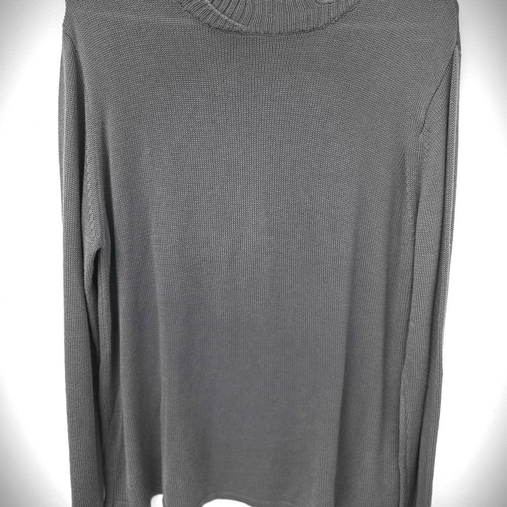 Nygard Women's Gray Rayon/Cotton Knit Sweater